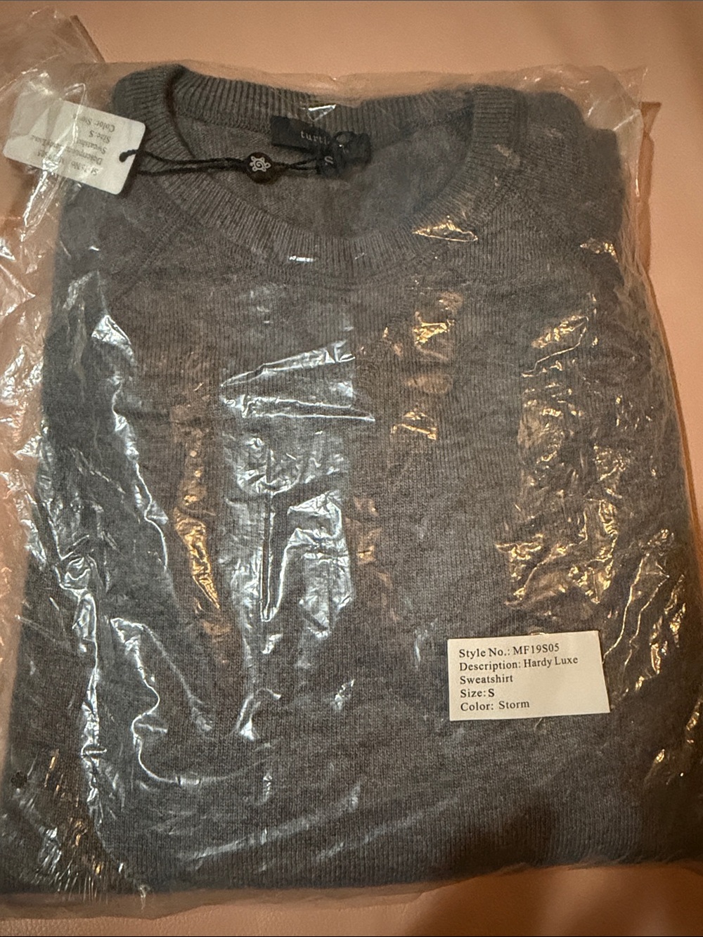 Turtleson Storm Gray Men’s Sweater - Hardy Luxe